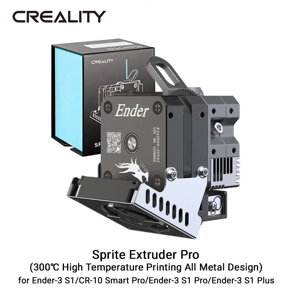 CREALITY Sprite Extruder Pro All Metal Dual 3.5:1 Gear Feeding Design 3D Printer Upgrade Parts for Ender-3 S1 CR-10 Smart Pro
CREALITY Sprite Extruder Pro All Metal Dual 3.5:1 Gear Feeding Design 3D Printer Upgrade Parts for Ender-3 S1 CR-10 Smart Pro