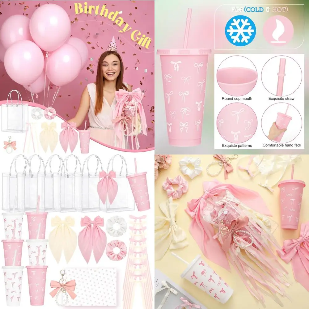 Baby Shower Game Prizes: Coquette Bow, Cups, Keychains & Hair Accessories - Bulk Gift Set for Christmas Party
Baby Shower Game Prizes: Coquette Bow, Cups, Keychains & Hair Accessories - Bulk Gift Set for Christmas Party