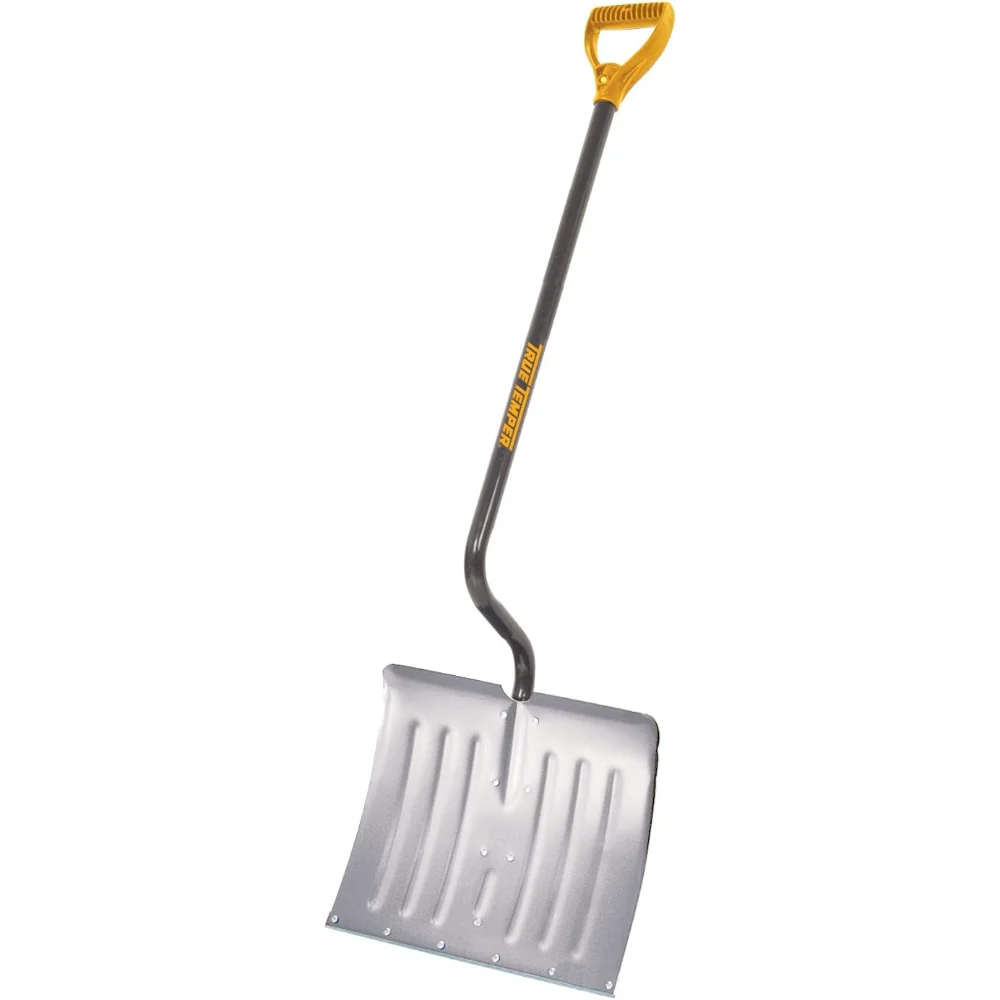 18" Aluminum Snow Shovel with Ergonomic D-Grip Steel Handle
18" Aluminum Snow Shovel with Ergonomic D-Grip Steel Handle
