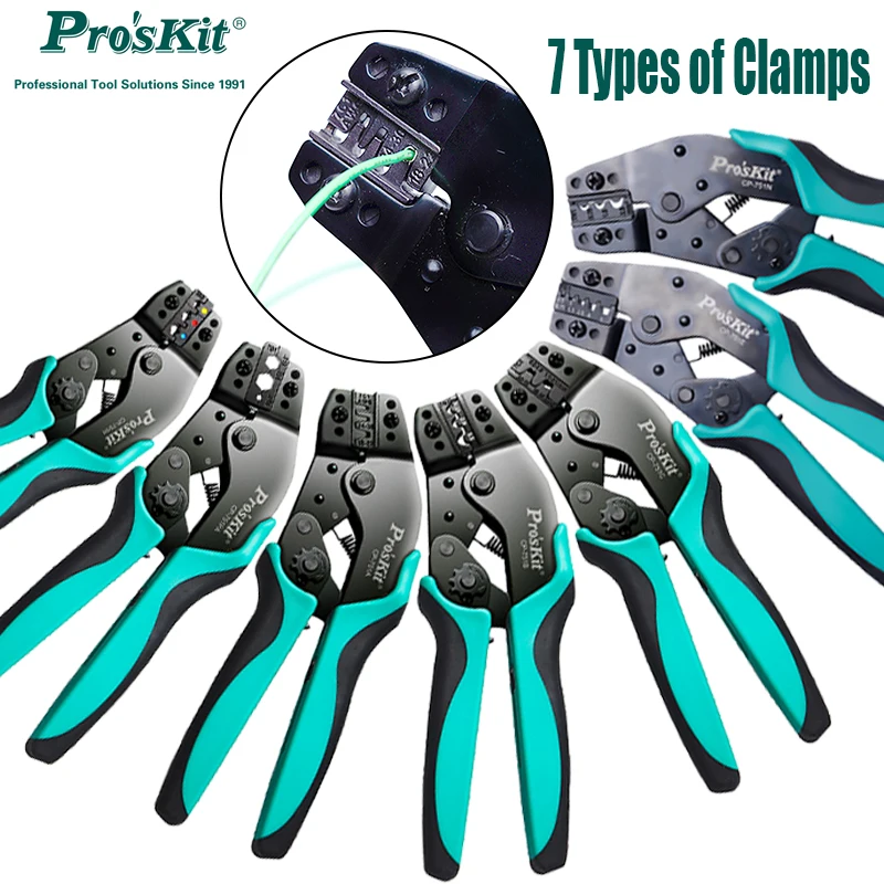 Pro'skit 7,5-дюймовые плоскогубцы для обжима проводов, инструмент для точного обжима, 7 типов плоскогубцев, регулируемые ручные плоскогубцы с храповым механизмом
Pro'skit 7,5-дюймовые плоскогубцы для обжима проводов, инструмент для точного обжима, 7 типов плоскогубцев, регулируемые ручные плоскогубцы с храповым механизмом