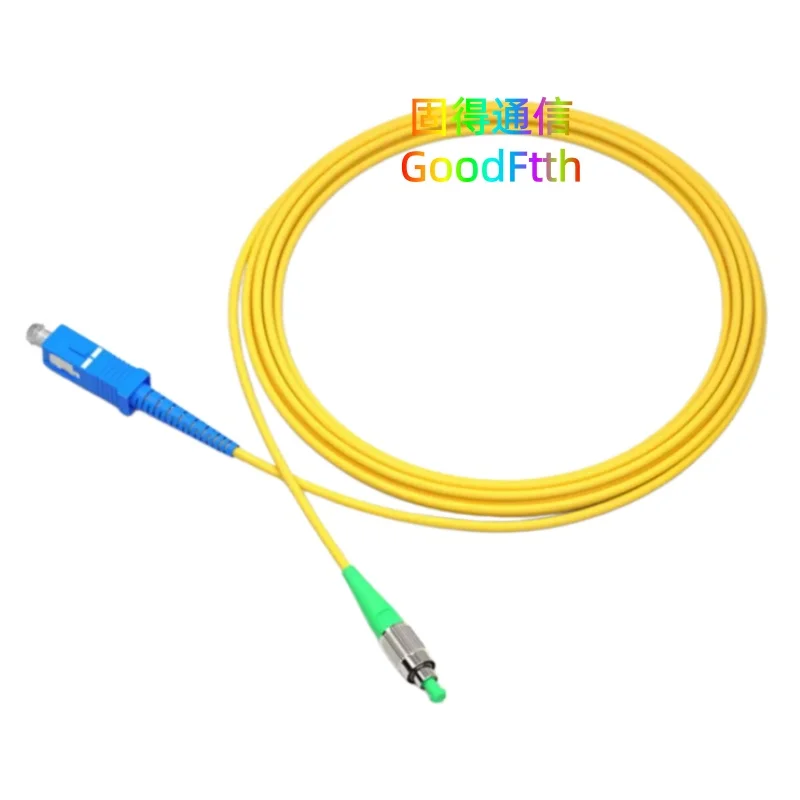 Patch Cord Lead SC/UPC to FC/APC SM G655 Simplex Cable Jumper GoodFtth
Patch Cord Lead SC/UPC to FC/APC SM G655 Simplex Cable Jumper GoodFtth