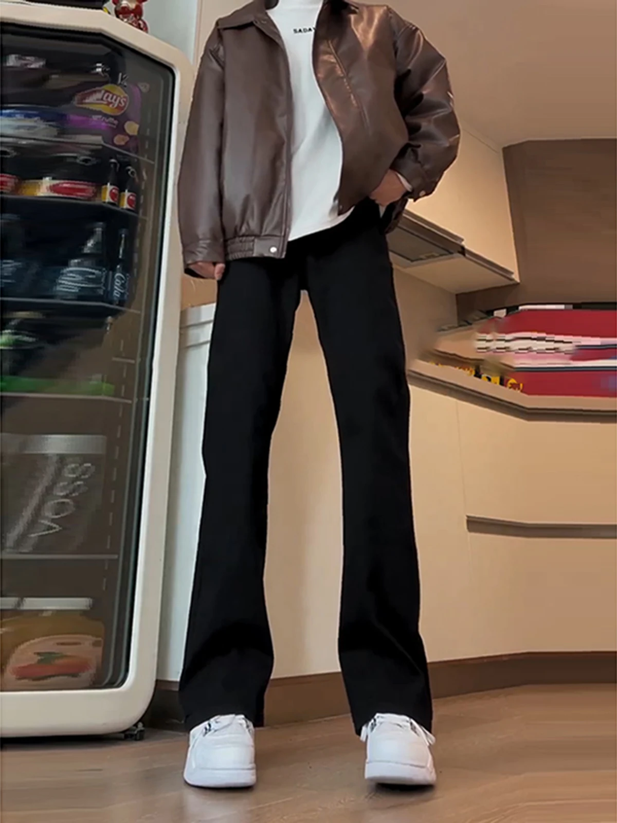 American Sle Soft Fce Lined Men's Jeans High Waist Extended Length Bootcut Straight Leg Pants Youth Trend Spring Wear
American Sle Soft Fce Lined Men's Jeans High Waist Extended Length Bootcut Straight Leg Pants Youth Trend Spring Wear