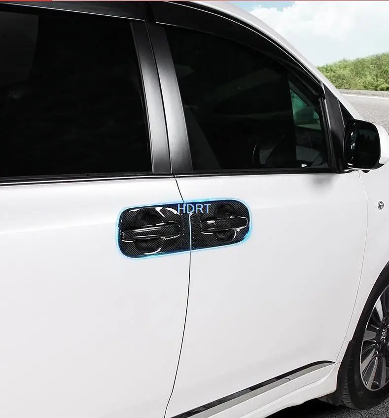 For Toyota Sienna 2018-2020 Carbon Fiber Door Handle Bowl Cover Trim Molding Decoration Frame Exterior Accessories Car Style
For Toyota Sienna 2018-2020 Carbon Fiber Door Handle Bowl Cover Trim Molding Decoration Frame Exterior Accessories Car Style