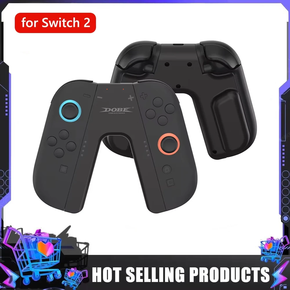 Switch 2 Charger Grip Bracket for NS 2 Joystick Controller Grip Handle Portable Charging Station for Switch 2 Gaming Accessories
Switch 2 Charger Grip Bracket for NS 2 Joystick Controller Grip Handle Portable Charging Station for Switch 2 Gaming Accessories