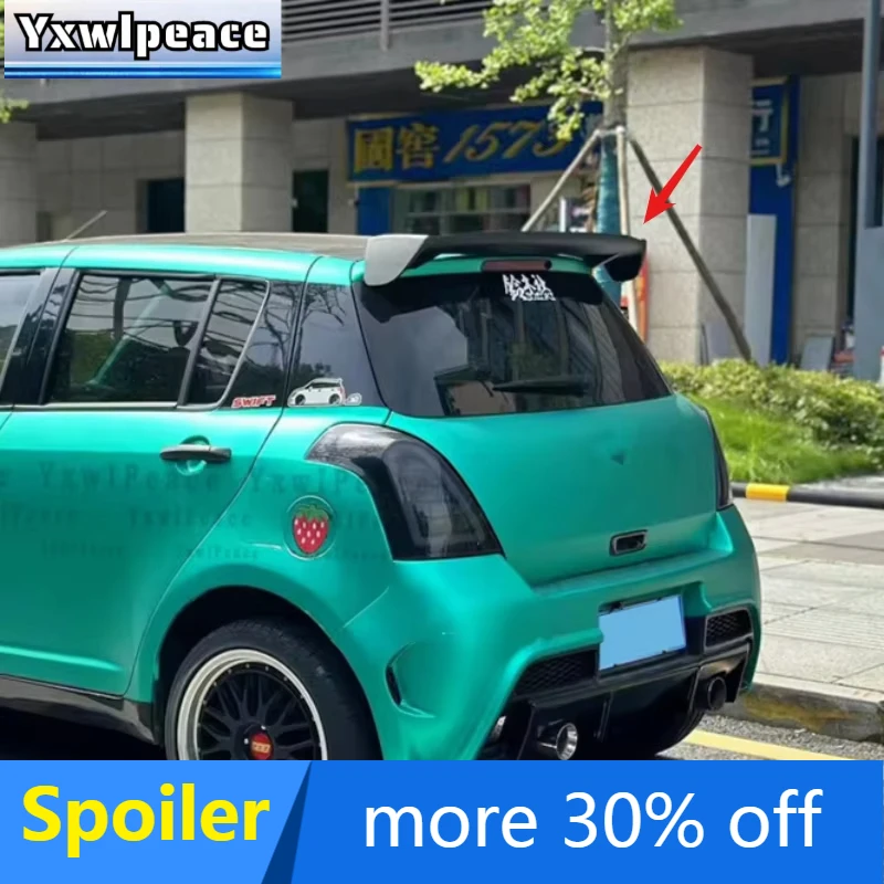 For Suzuki Swift Spoiler 2008-2015 ABS Plastic Unpainted Color Rear Roof Spoiler Trunk Lid Body Kit Accessories
For Suzuki Swift Spoiler 2008-2015 ABS Plastic Unpainted Color Rear Roof Spoiler Trunk Lid Body Kit Accessories