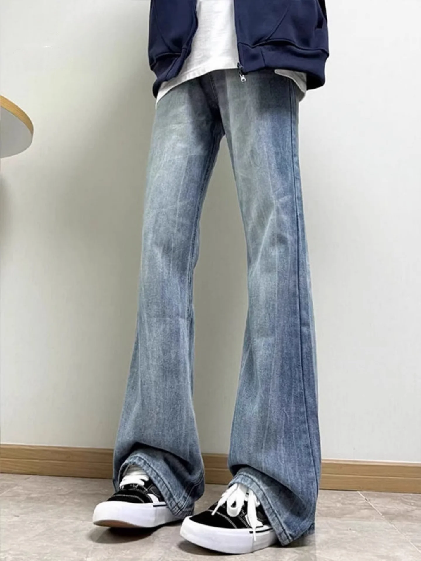 Мужские джинсы American High Street Lightning Pattern Vibe, модные брендовые джинсы Haome Street Sle с высокой талией и прямыми штанинами
Мужские джинсы American High Street Lightning Pattern Vibe, модные брендовые джинсы Haome Street Sle с высокой талией и прямыми штанинами