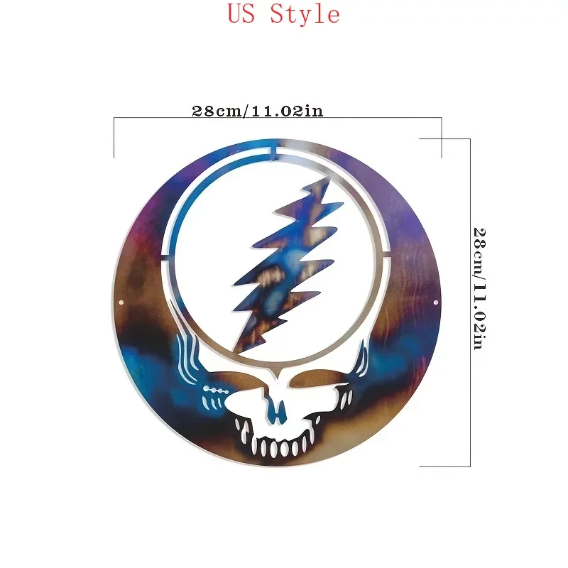 Metal Crafts Wall Decoration Creative Skull Wall Indoor Outdoor Creative Wrought Iron Ornaments Pendants Wall Mounted Decoration
Metal Crafts Wall Decoration Creative Skull Wall Indoor Outdoor Creative Wrought Iron Ornaments Pendants Wall Mounted Decoration