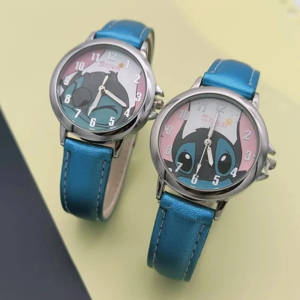 Disney Cartoon Stitch Children's Watches Girls Leather Strap Women Watch Kids Ladies Waterproof Clock
Disney Cartoon Stitch Children's Watches Girls Leather Strap Women Watch Kids Ladies Waterproof Clock