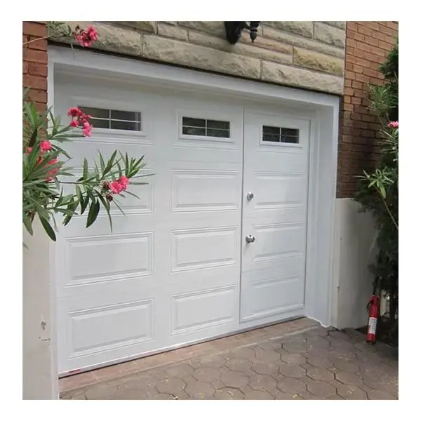 Custom Garage Door Master Home Villa Modern Steel Insulated R Value 18 Finished With Pedestrian Door
Custom Garage Door Master Home Villa Modern Steel Insulated R Value 18 Finished With Pedestrian Door