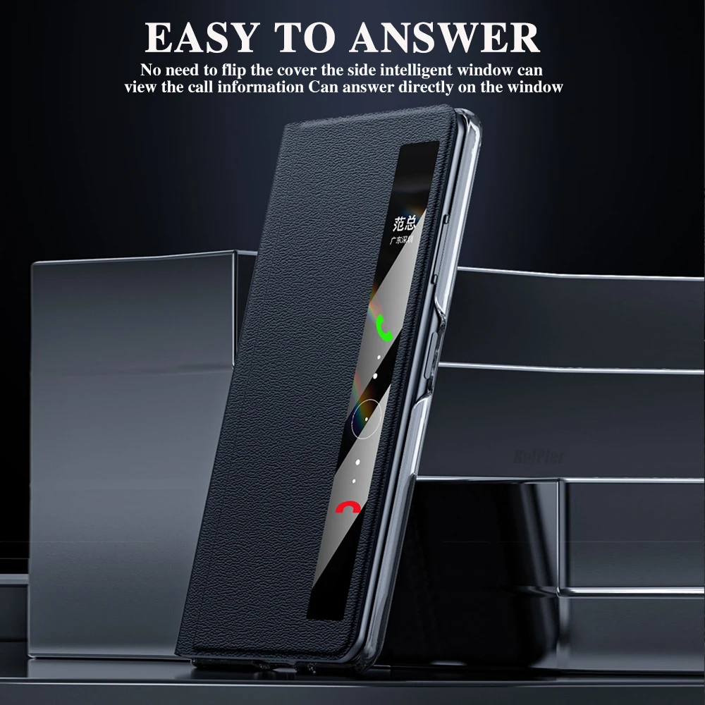 Чехол-книжка из натуральной яловой кожи для Honor Magic V5, деловой чехол для мобильного телефона Smart Sleep Wake, чехлы для MagicV5 Capa
Чехол-книжка из натуральной яловой кожи для Honor Magic V5, деловой чехол для мобильного телефона Smart Sleep Wake, чехлы для MagicV5 Capa