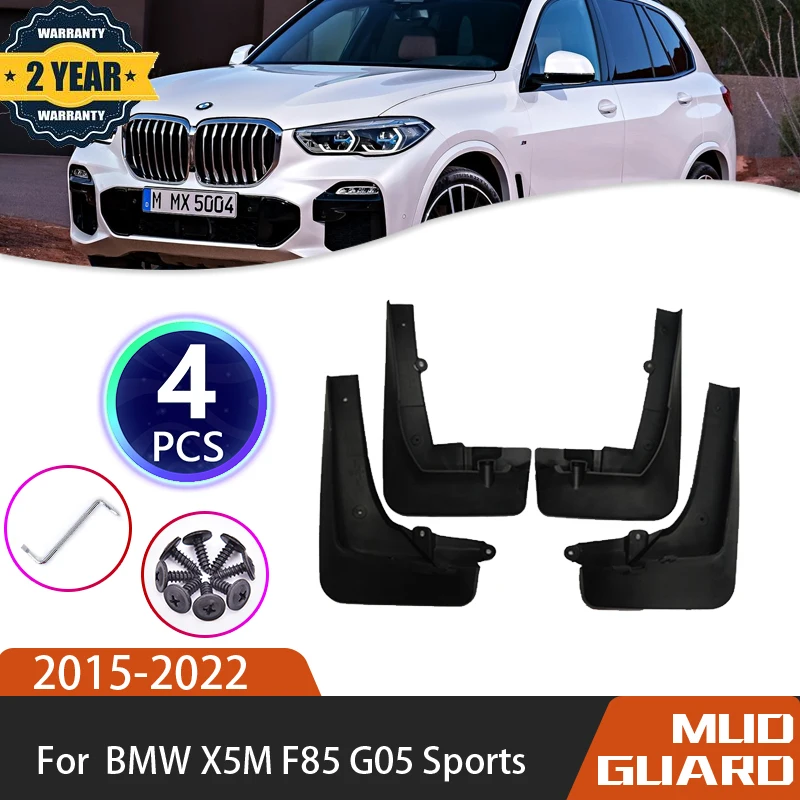 4 Piece Set Of Car Fender For BMW X5M F85 G05 Sports 2015-2022 Fender Splash Fender Automobile Trim Panel Car Accessories
4 Piece Set Of Car Fender For BMW X5M F85 G05 Sports 2015-2022 Fender Splash Fender Automobile Trim Panel Car Accessories