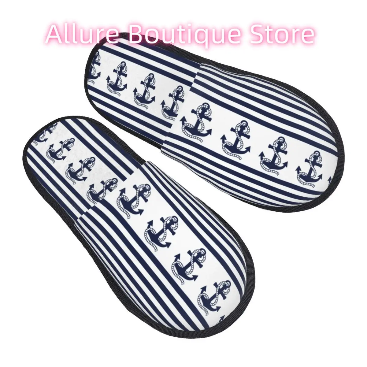 Домашние тапочки в морскую полоску с темно-синим якорем, женские мягкие тапочки из пены с эффектом памяти, парусные матросские слипоны, гостиничные тапочки
Домашние тапочки в морскую полоску с темно-синим якорем, женские мягкие тапочки из пены с эффектом памяти, парусные матросские слипоны, гостиничные тапочки