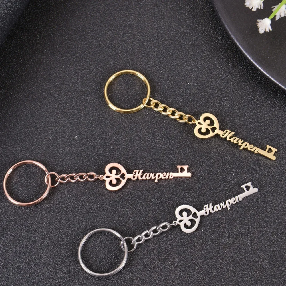 Personalized Name Key Shaped Keychain in Gold &Silver | Pretty Name Keyring | Custom Key ShapedKeychain | Key Shaped
Personalized Name Key Shaped Keychain in Gold &Silver | Pretty Name Keyring | Custom Key ShapedKeychain | Key Shaped