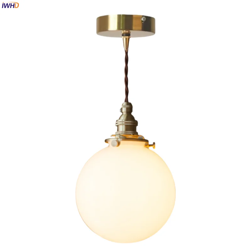 IWHD Cream Glass Ball LED Pendant Light Loft Cafe Bar Kitchen Living Dining Room Nordic Vintage Copper Hanging Lamp Lighting
IWHD Cream Glass Ball LED Pendant Light Loft Cafe Bar Kitchen Living Dining Room Nordic Vintage Copper Hanging Lamp Lighting