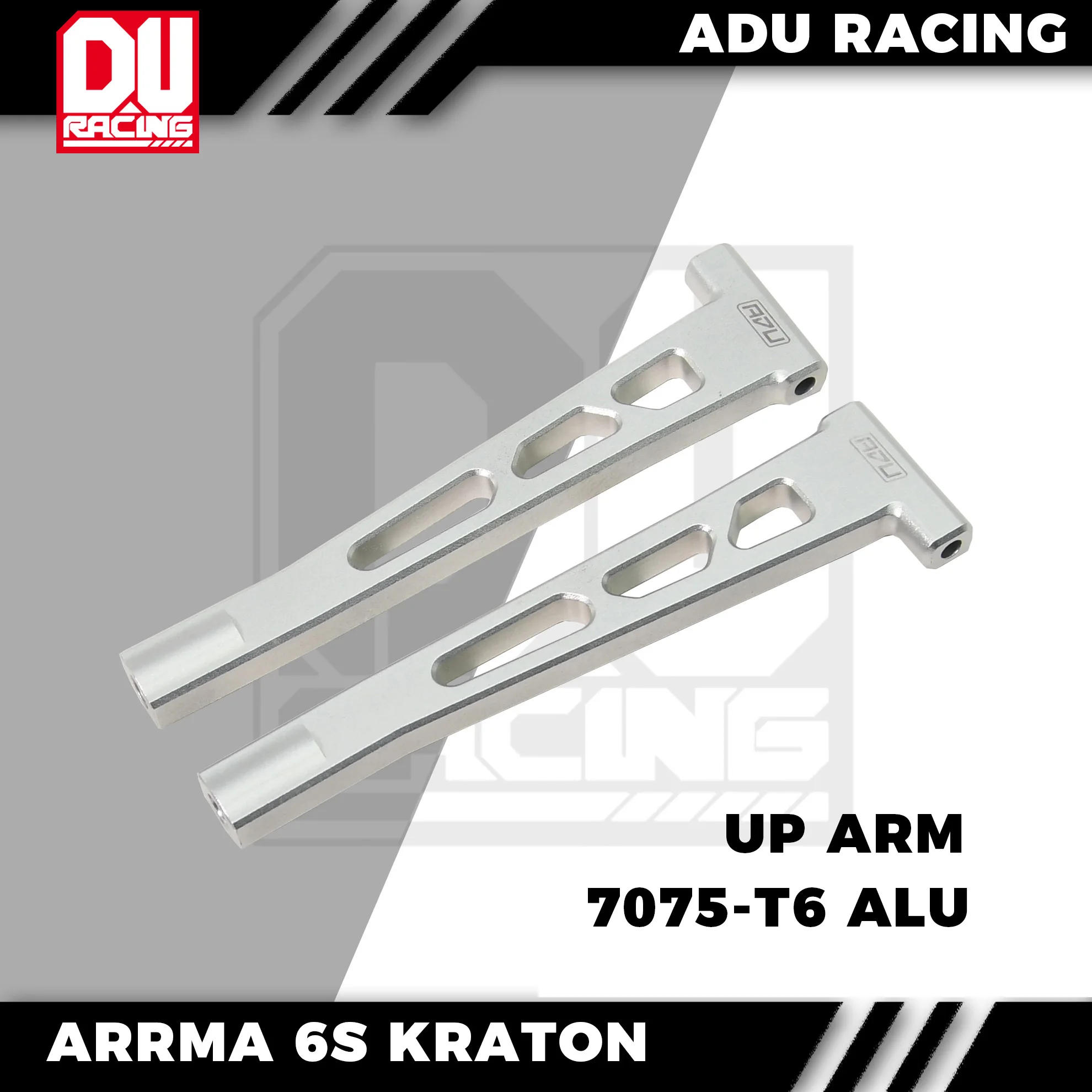 Передний верхний рычаг подвески ADU RACING 7075-T6 для ARRMA 1/8 6S KRATON OUTCAST BIGROCK FIRETEAM TALION
Передний верхний рычаг подвески ADU RACING 7075-T6 для ARRMA 1/8 6S KRATON OUTCAST BIGROCK FIRETEAM TALION