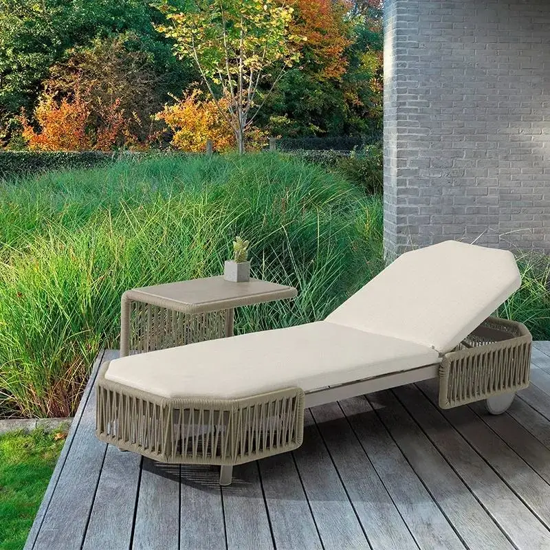 High Quality Durable Waterproof Soft Sun Bed Outdoor Garden Furniture Hotel Pool Sun Lounger With Cushions
High Quality Durable Waterproof Soft Sun Bed Outdoor Garden Furniture Hotel Pool Sun Lounger With Cushions