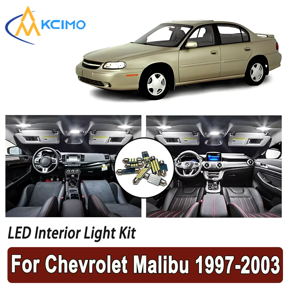 Kcimo For Chevrolet Malibu (1997-2003) Premium Bright LED Interior Dome Map Trunk Light Kit Car Led Lamps Canbus Car LED Lights
Kcimo For Chevrolet Malibu (1997-2003) Premium Bright LED Interior Dome Map Trunk Light Kit Car Led Lamps Canbus Car LED Lights