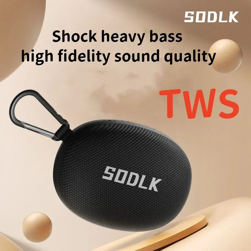 SODLK TX7 Портативный беспроводной Bluetooth-динамик Спорт на открытом воздухе Музыкальный плеер с тяжелыми басами TWS Soundbox IPX7 Водонепроницаемый походный бумбокс
SODLK TX7 Портативный беспроводной Bluetooth-динамик Спорт на открытом воздухе Музыкальный плеер с тяжелыми басами TWS Soundbox IPX7 Водонепроницаемый походный бумбокс