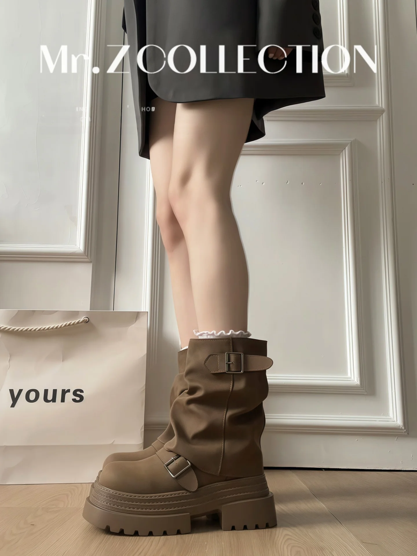 Brown Boots Women's 2026 New Autumn Thick Bottom Heightening Pants Tube Short British Style Stacked Boots
Brown Boots Women's 2026 New Autumn Thick Bottom Heightening Pants Tube Short British Style Stacked Boots