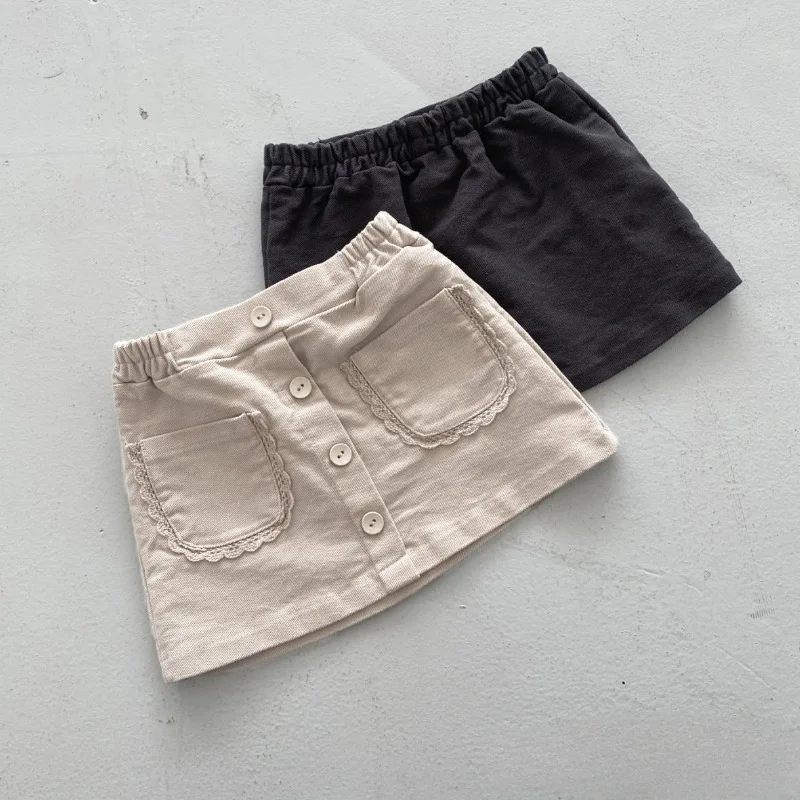 2026 Summer New Girls Cute Lace Skirts Children Casual Skirts Cotton Baby Girl Pocket Short Skirt Kids Toddler Clothes
2026 Summer New Girls Cute Lace Skirts Children Casual Skirts Cotton Baby Girl Pocket Short Skirt Kids Toddler Clothes