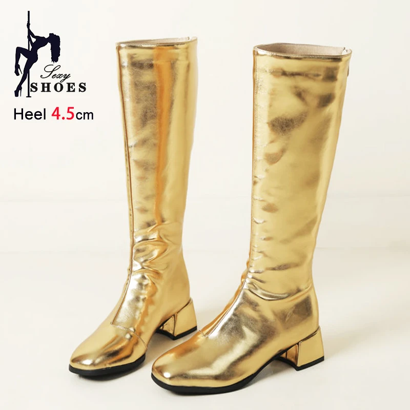 Большие размеры 46, женские сапоги до колена с квадратным носком и молнией сзади, удобные сапоги на блочном каблуке 4,5 см, осенне-зимние роскошные золотые ботинки T Show Shoes
Большие размеры 46, женские сапоги до колена с квадратным носком и молнией сзади, удобные сапоги на блочном каблуке 4,5 см, осенне-зимние роскошные золотые ботинки T Show Shoes