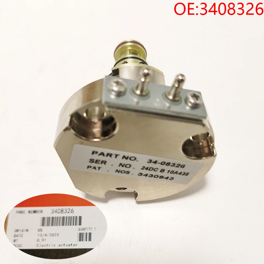 For 24v DC Electric Actuator Valve 3408326 For Generator Engine Pump Electronic Fuel EFC actuator for M11,NT855,K19,K38,N
For 24v DC Electric Actuator Valve 3408326 For Generator Engine Pump Electronic Fuel EFC actuator for M11,NT855,K19,K38,N