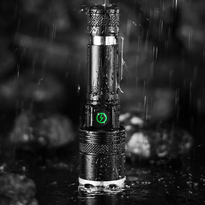 Strong Power Work Led Flashlights Rechargeable Flashlights Camping Fishing Emergency Zoom White Laser Hand Light Outdoor Lamp
Strong Power Work Led Flashlights Rechargeable Flashlights Camping Fishing Emergency Zoom White Laser Hand Light Outdoor Lamp