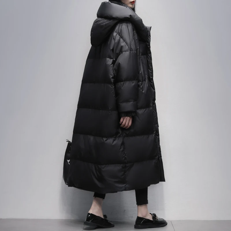 Down Jacket Women's Jackets 2023 New Winter Long Over Knee Hooded White Duck Down Coat Female Thicken Loose Warm Parkas
Down Jacket Women's Jackets 2023 New Winter Long Over Knee Hooded White Duck Down Coat Female Thicken Loose Warm Parkas