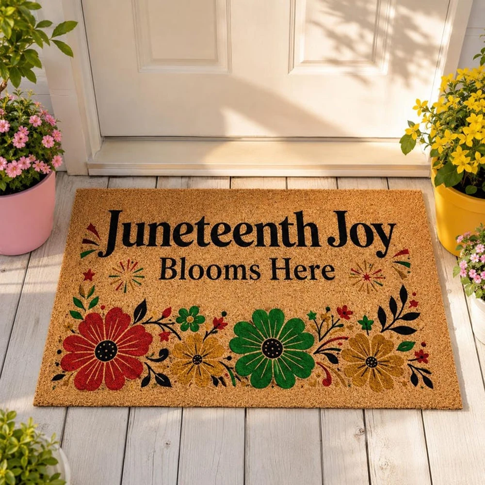 Romantic Floral Mat Custom Carpet Dreamy Flower Juneteenth Joy Anti Dirty Guest Room Lovely Bloom Decor Housewarming Gift
Romantic Floral Mat Custom Carpet Dreamy Flower Juneteenth Joy Anti Dirty Guest Room Lovely Bloom Decor Housewarming Gift