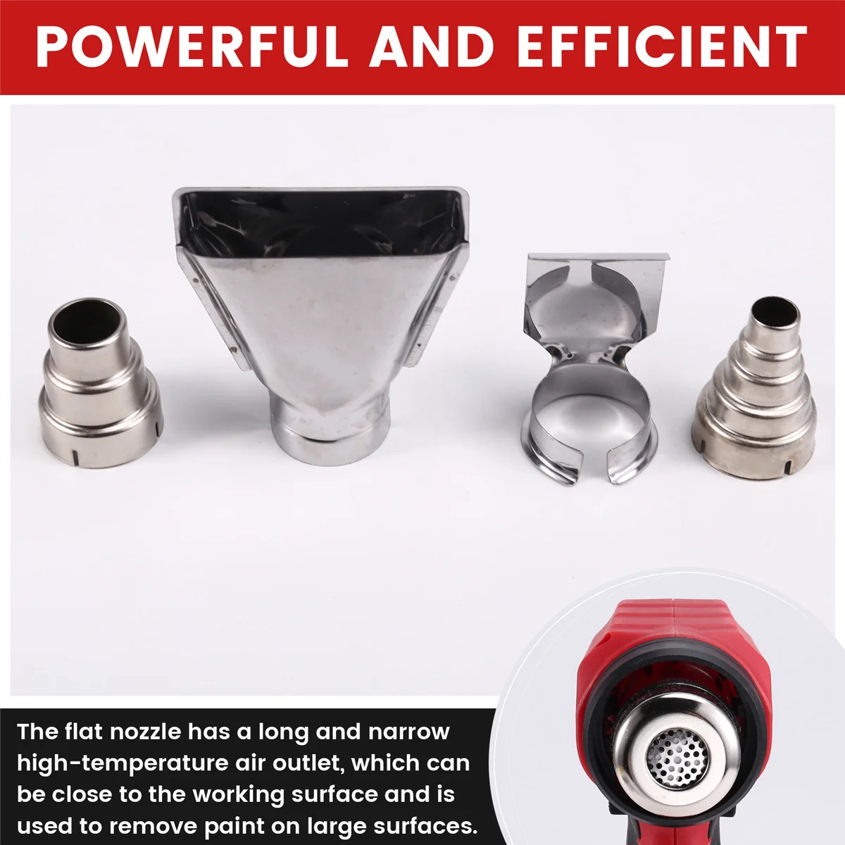 【Подставка цены】 Аккумуляторная портативная тепловая пушка мощностью 360 Вт 400 ℃ Пистолет горячего воздуха с 4 насадками, подходящий для аккумулятора Milwaukee 18 В
【Подставка цены】 Аккумуляторная портативная тепловая пушка мощностью 360 Вт 400 ℃ Пистолет горячего воздуха с 4 насадками, подходящий для аккумулятора Milwaukee 18 В