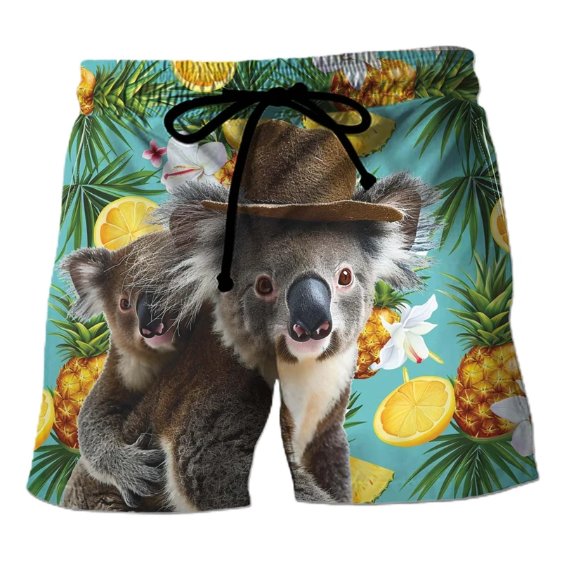 Забавные мужские шорты Koala 3D пляжные шорты с рисунком с изображением австралийского медведя
Забавные мужские шорты Koala 3D пляжные шорты с рисунком с изображением австралийского медведя