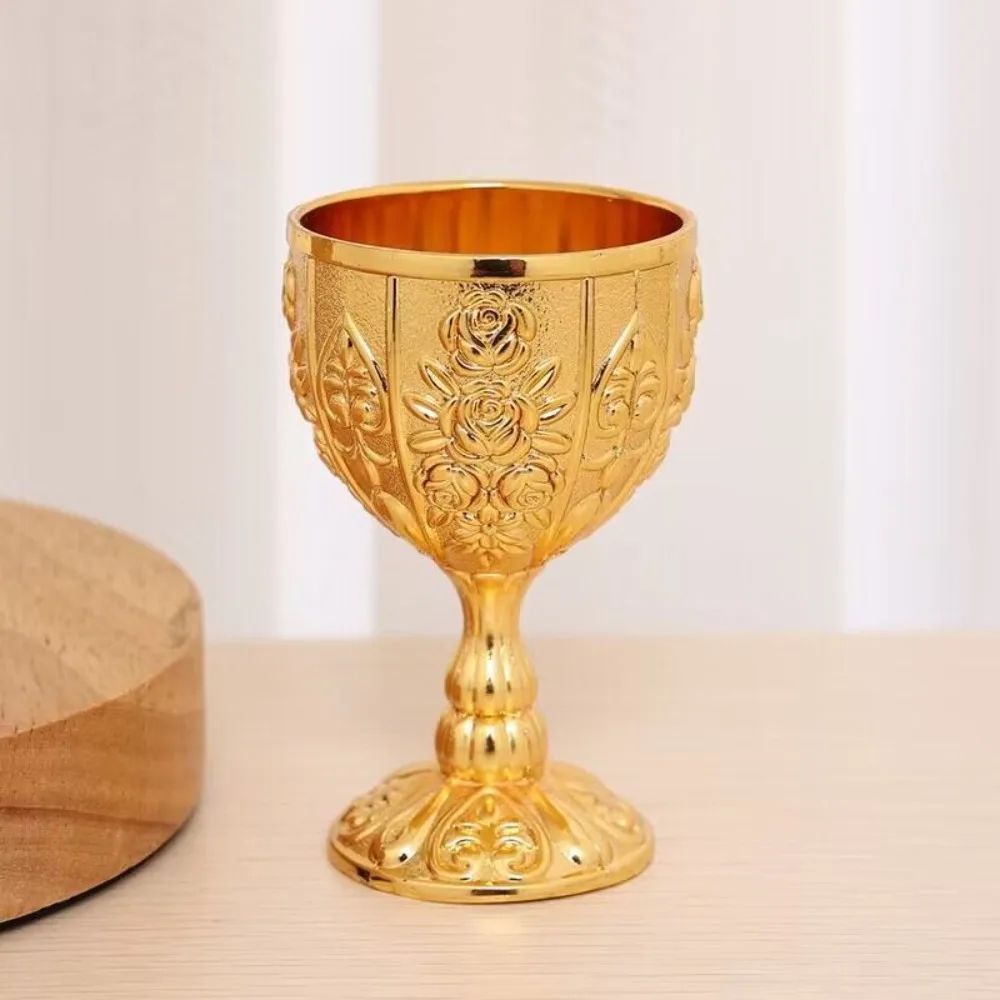 High Quality Retro Wine Glasses Metal Spirit Vodka Dinnerware Goblet European Style Drinkware Champagne Glasses Bar Home Decor
High Quality Retro Wine Glasses Metal Spirit Vodka Dinnerware Goblet European Style Drinkware Champagne Glasses Bar Home Decor