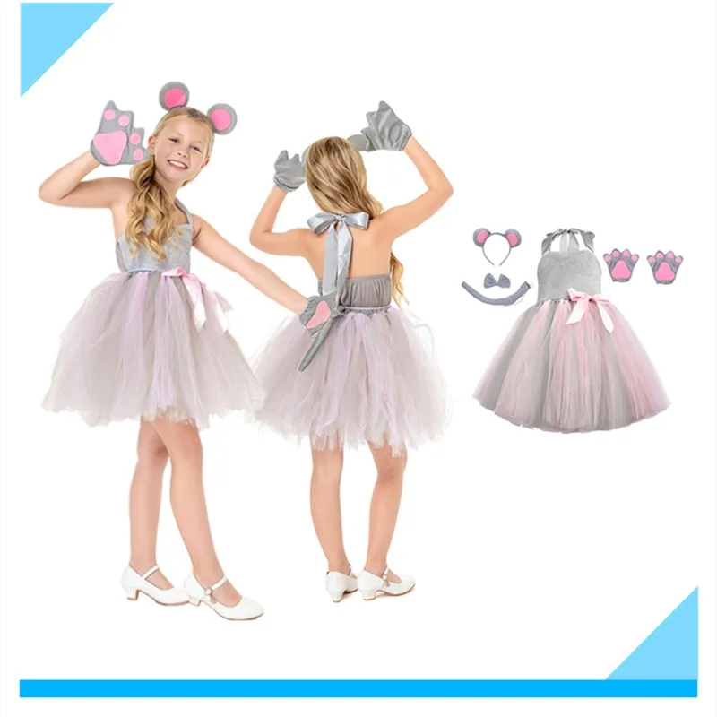 Детское платье-пачка с рисунком мыши для девочек, повязка на голову, перчатки с хвостом, школьный сценический костюм, карнавальный костюм на Хэллоуин
Детское платье-пачка с рисунком мыши для девочек, повязка на голову, перчатки с хвостом, школьный сценический костюм, карнавальный костюм на Хэллоуин