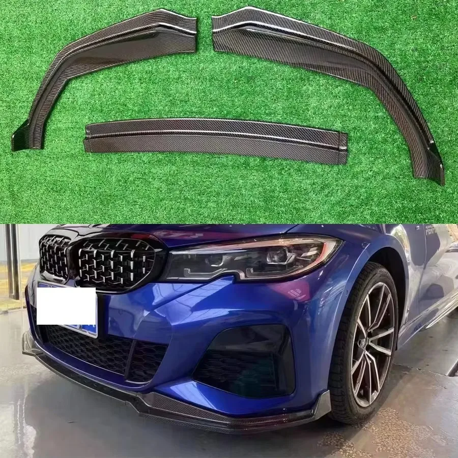 For BMW 3 Series G20 G28 325i 2019-2022 Carbon Fiber Car Front Bumper Diverter Spoiler Diffuser Front lip chin MP style body kit
For BMW 3 Series G20 G28 325i 2019-2022 Carbon Fiber Car Front Bumper Diverter Spoiler Diffuser Front lip chin MP style body kit
