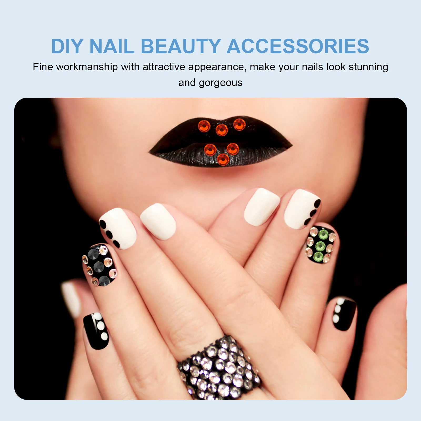 1 set 1 Set Crystal Rhinestones Kit Premium Glass Nail Art Decorations For Diy Manicure Charm Craft Glitter Accessories Nail
1 set 1 Set Crystal Rhinestones Kit Premium Glass Nail Art Decorations For Diy Manicure Charm Craft Glitter Accessories Nail