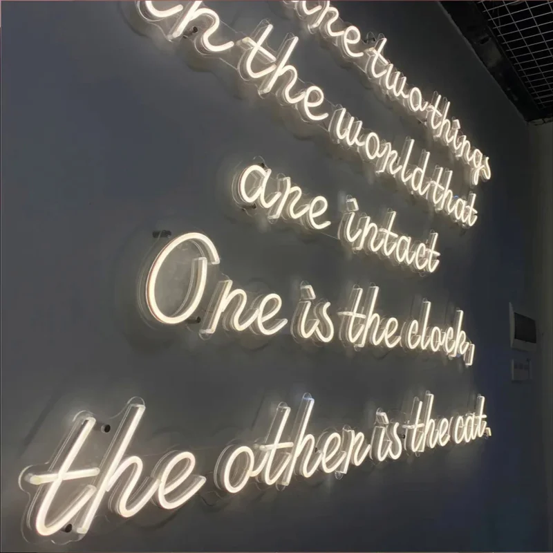 Custom Led Neon Sign Wall Hanging Art Sign Night Light For Home Decor Xmas Birthday Gift Wedding Party LampSigns Letters
Custom Led Neon Sign Wall Hanging Art Sign Night Light For Home Decor Xmas Birthday Gift Wedding Party LampSigns Letters