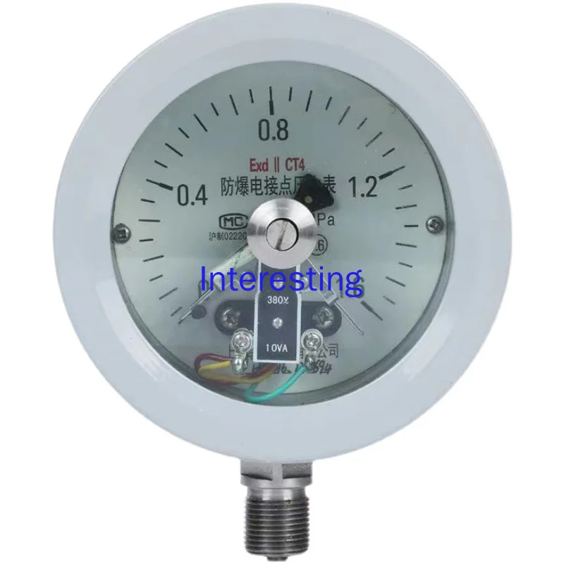 Explosion-proof Electric Contact Pressure Gauge YTX-100B/160 Hydraulic Pressure Vacuum Negative Pressure Gauge Switch Controller
Explosion-proof Electric Contact Pressure Gauge YTX-100B/160 Hydraulic Pressure Vacuum Negative Pressure Gauge Switch Controller