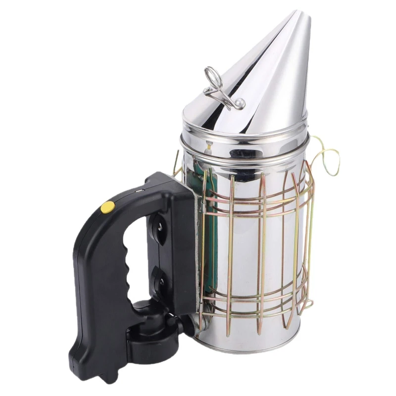Electric Smoker Stainless Steel Beehive Smoker Pointed Nozzle Sprayer Bee Repellent
Electric Smoker Stainless Steel Beehive Smoker Pointed Nozzle Sprayer Bee Repellent