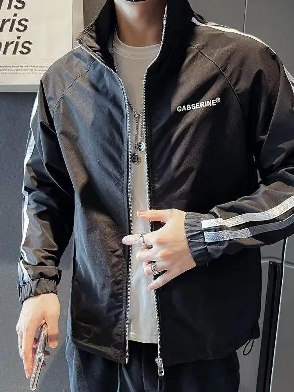 Men's Casual Outdoor Jaet Stand Collar Loose Fit Breathable Versatile Summer Autumn Wear for Active Leisure Activities
Men's Casual Outdoor Jaet Stand Collar Loose Fit Breathable Versatile Summer Autumn Wear for Active Leisure Activities