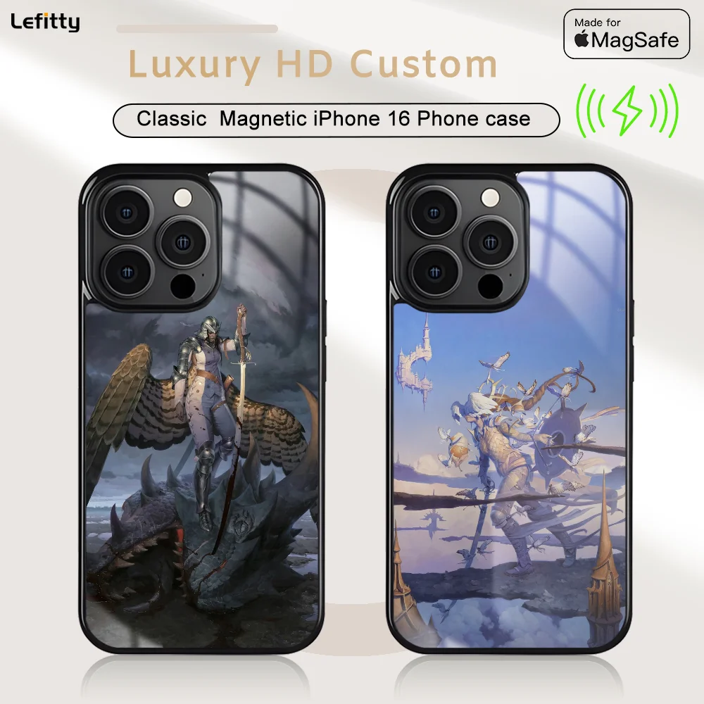 Cool Gath E-Ering Magic Phone Case For iPhone 16 15 14 13 12 11 Pro Max Plus Mini Magnetic Magsafe Wireless Charging Cover
Cool Gath E-Ering Magic Phone Case For iPhone 16 15 14 13 12 11 Pro Max Plus Mini Magnetic Magsafe Wireless Charging Cover