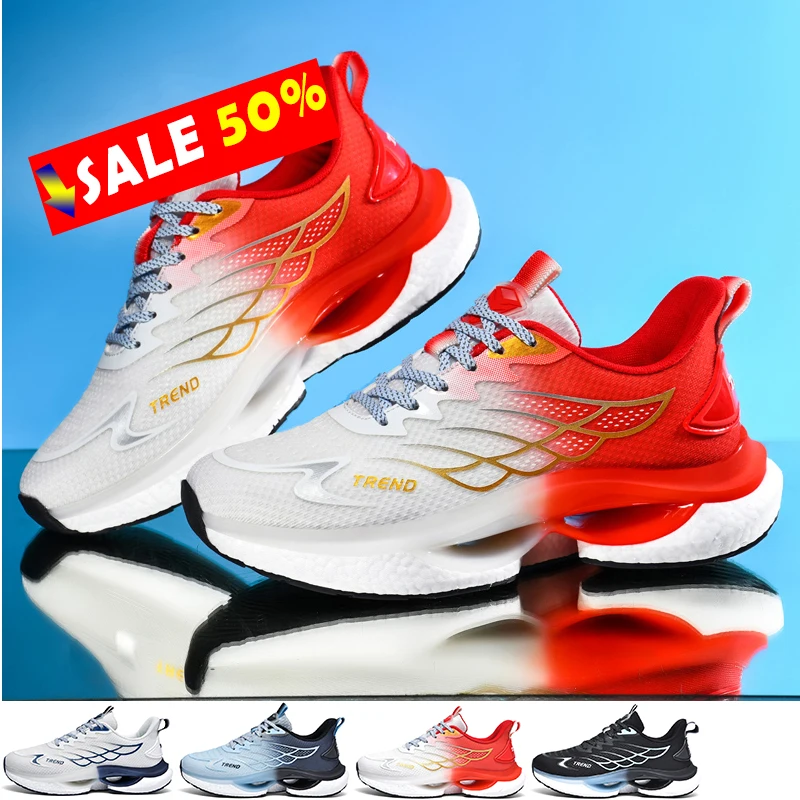 New Men's Air Cushion Running Shoes Designer Footwear Luxury Shoes Male Fitness Jogging Sneakers Basketball Antiskid Mens Tennis
New Men's Air Cushion Running Shoes Designer Footwear Luxury Shoes Male Fitness Jogging Sneakers Basketball Antiskid Mens Tennis