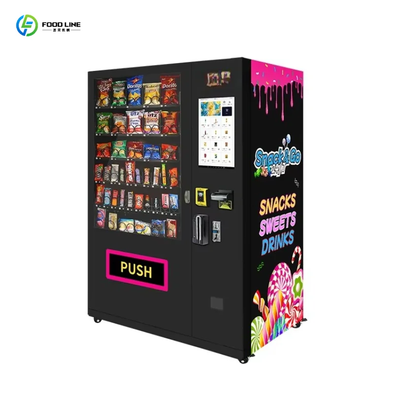 Popular Smart Snack & Drink Vending Machine With Double Layer Doors Export Europe Customized
Popular Smart Snack & Drink Vending Machine With Double Layer Doors Export Europe Customized