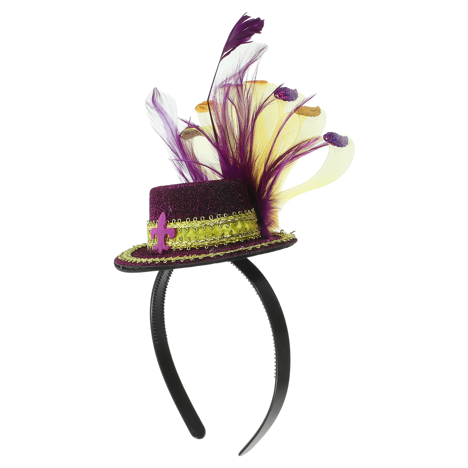 Headband Hair Accessories Purple Carnival Costume Top Hat Headdress Plume Party Women Holiday Festive Lightweight
Headband Hair Accessories Purple Carnival Costume Top Hat Headdress Plume Party Women Holiday Festive Lightweight