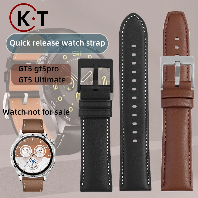 22mm Quick release WATCH strap For New Huawei GT5 gt5pro GT5 Ultimate 46mm Cow leather Smart Watchband Replace accessories men's
22mm Quick release WATCH strap For New Huawei GT5 gt5pro GT5 Ultimate 46mm Cow leather Smart Watchband Replace accessories men's