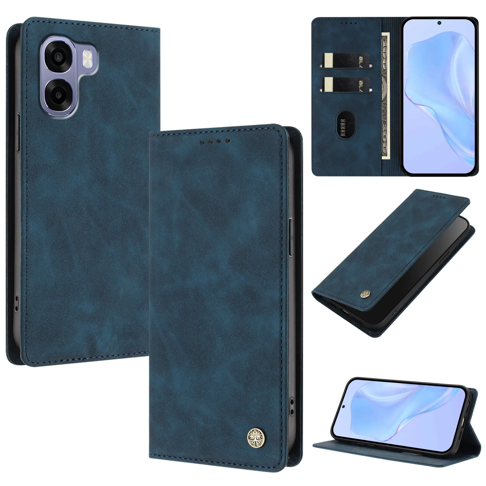 RFID Blocking Magnetic Leather Wallet Flip Case on for Oppo A6 A6T Pro A6K A6S A6X A5 A3 Pro A3X A5X 4G 5G A5M Phone Book Cover
RFID Blocking Magnetic Leather Wallet Flip Case on for Oppo A6 A6T Pro A6K A6S A6X A5 A3 Pro A3X A5X 4G 5G A5M Phone Book Cover