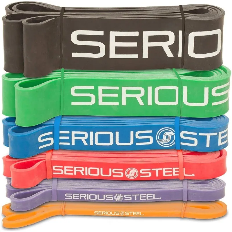 Serious Steel 41" Assisted Pull-up Band, Heavy Duty Resistance Band Sets, Stretching, Powerlifting, Resistance Training
Serious Steel 41" Assisted Pull-up Band, Heavy Duty Resistance Band Sets, Stretching, Powerlifting, Resistance Training
