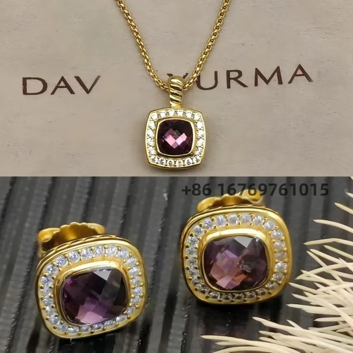 Новый высококачественный элегантный и лаконичный комплект украшений с квадратными бриллиантами: колье и серьги - подарок на День святого Валентина 2025 года
Новый высококачественный элегантный и лаконичный комплект украшений с квадратными бриллиантами: колье и серьги - подарок на День святого Валентина 2025 года