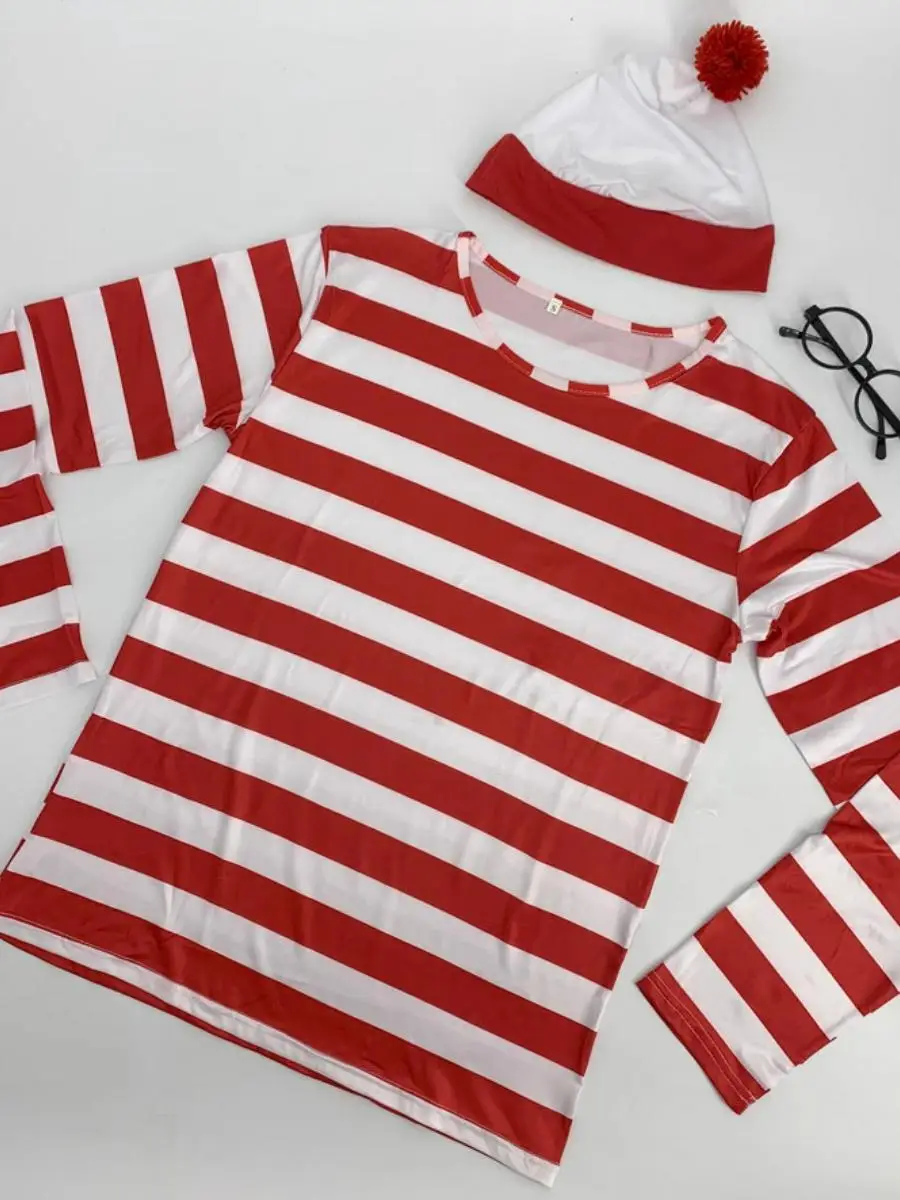 New Smart Wally Halloween Cosplay Costume Family Matching Outfit Cartoon Character Theme Polyester Traditional Chinese Costume
New Smart Wally Halloween Cosplay Costume Family Matching Outfit Cartoon Character Theme Polyester Traditional Chinese Costume
