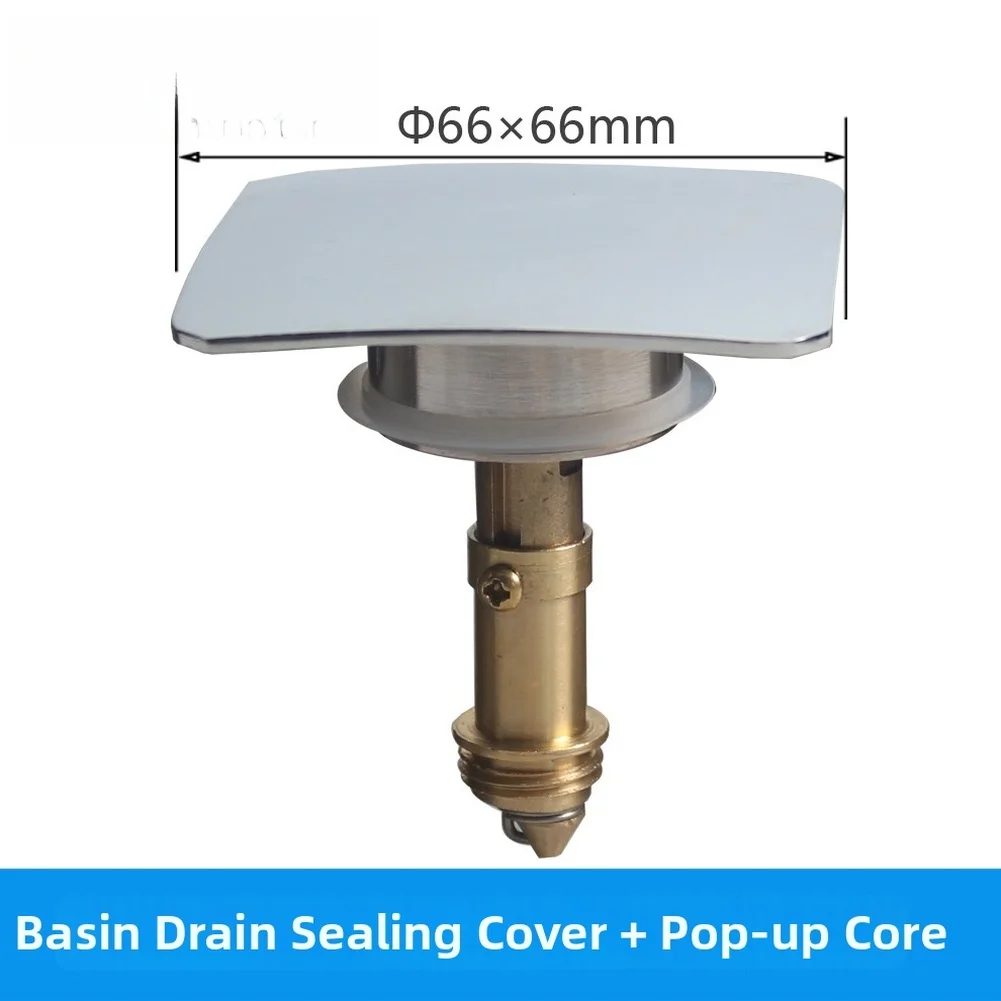 1pc Square Head Push-open Lid Basin Pop-up Drain Filter Wash Basin Hair Sink Strainer Kitchen Bathtub Stopper For Wash Basin
1pc Square Head Push-open Lid Basin Pop-up Drain Filter Wash Basin Hair Sink Strainer Kitchen Bathtub Stopper For Wash Basin