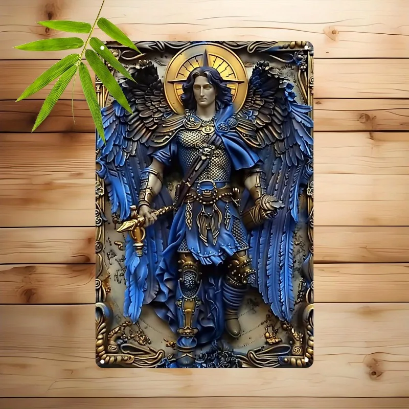 1pc, Archangel Michael Iron Sign, 8X12Inch, Rustic Wall Art, Festive Holiday Decor, Halloween Ornament, Home, Kitchen, Garden
1pc, Archangel Michael Iron Sign, 8X12Inch, Rustic Wall Art, Festive Holiday Decor, Halloween Ornament, Home, Kitchen, Garden